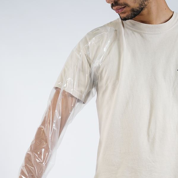 Polyethylene long disposable gloves - box