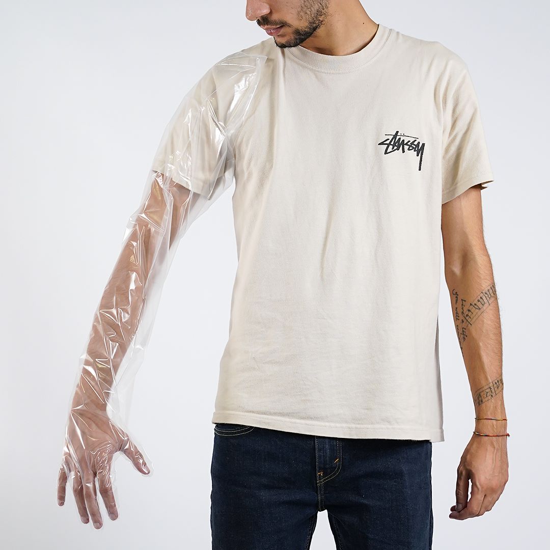 Polyethylene long disposable gloves - box