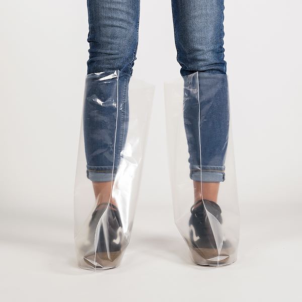 Disposable heavy-duty boot covers