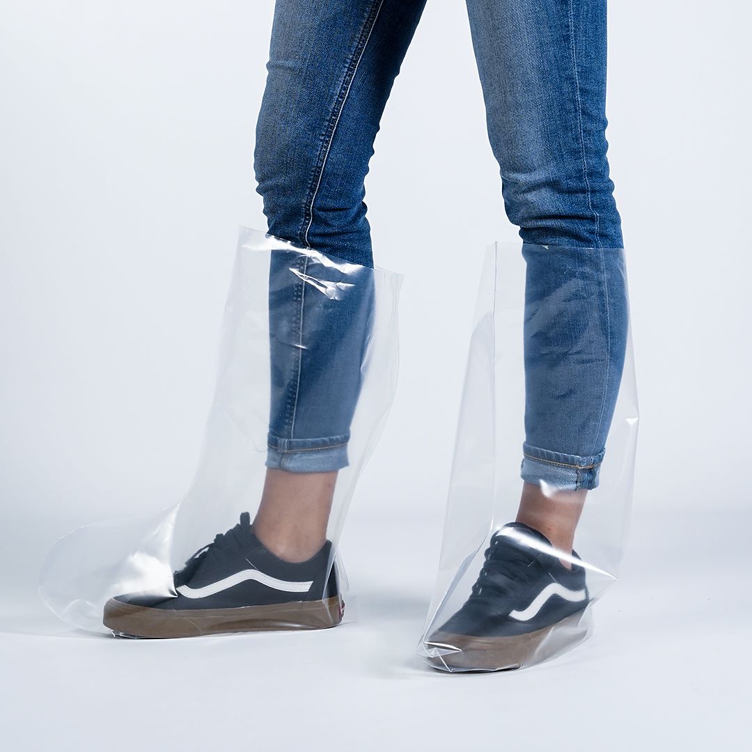 Disposable heavy-duty boot covers