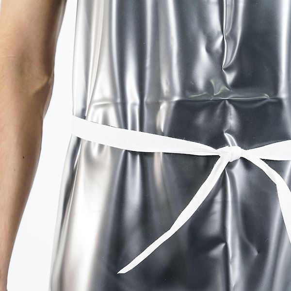 Aprons made of polyurethane, semi-transparent color