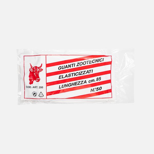 Zootechnical elastic gloves