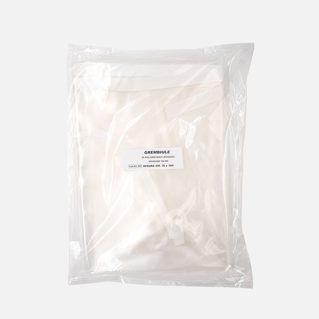 Aprons made of polyurethane, semi-transparent color