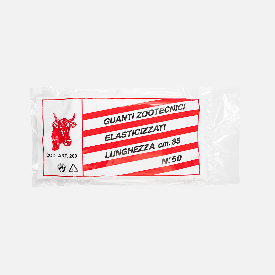 Guanti zootecnici elasticizzati